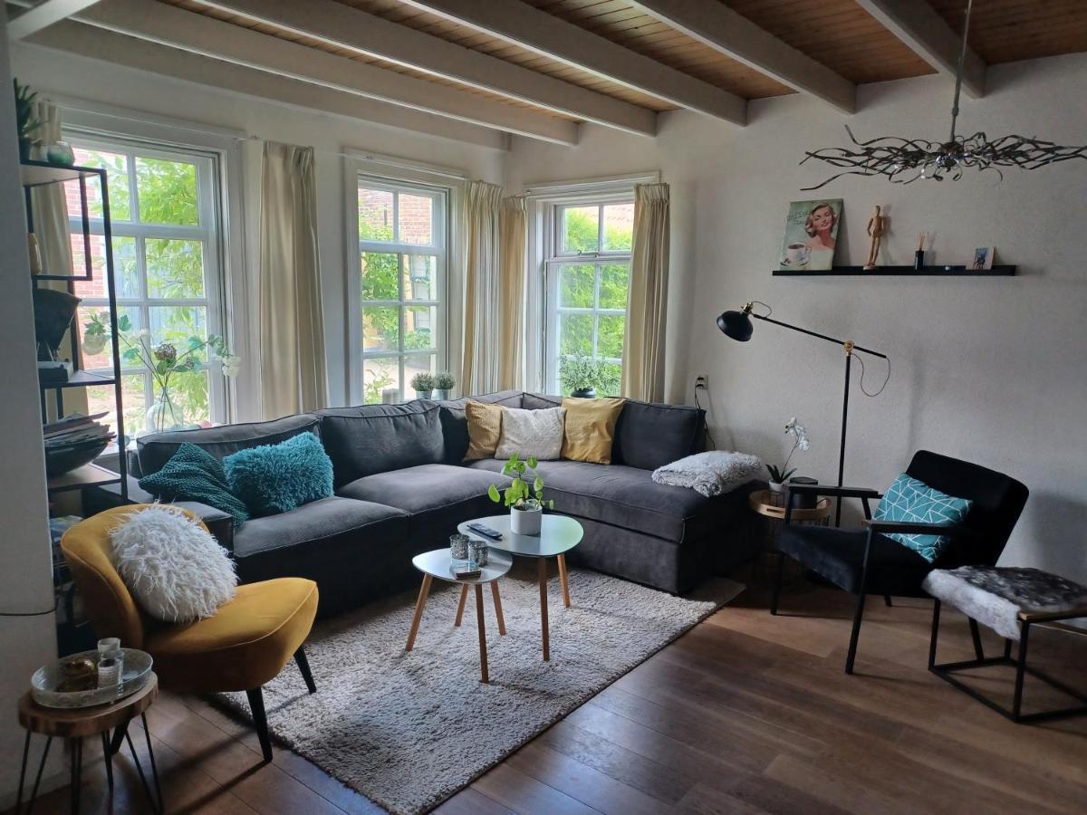 Karakteristiek Huis In Centrum Winsum Met Nieuwe Badkamer Esterno foto