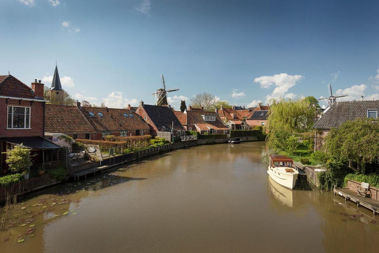 Karakteristiek Huis In Centrum Winsum Met Nieuwe Badkamer Esterno foto